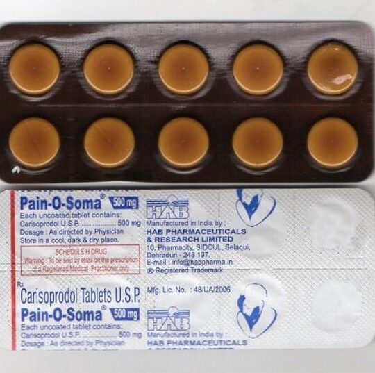 Pain O Soma 500Mg